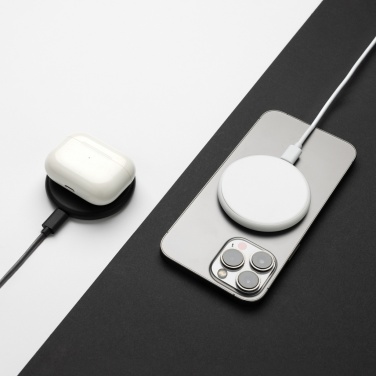 Logo trade promotional items picture of: Magnapad 15W RCS rplastic magnetic 3 in 1 charging pad