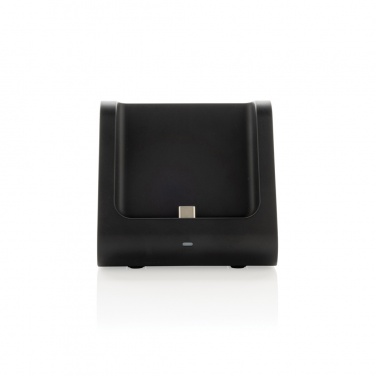 Logotrade promotional product picture of: Powerbase RCS recycled plastic 3 in 1 charger with powerbank