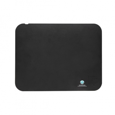 Logotrade promotional item image of: Swiss peak RCS recycled PU 15W 3 in 1 charging mousepad