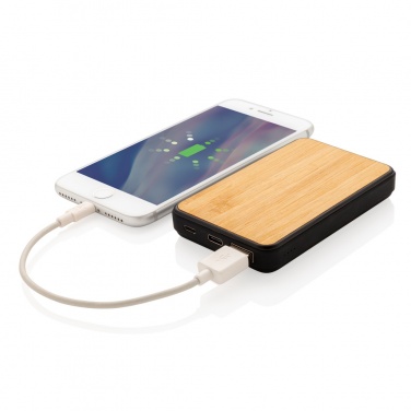 Logotrade promotional product picture of: RCS recycled plastic 5.000 mAh Powerbank