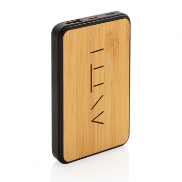 Logotrade promotional gift image of: RCS recycled plastic 5.000 mAh Powerbank