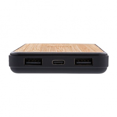 Logotrade promotional gift picture of: RCS recycled plastic 8000 mAh Wireless Powerbank