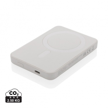 Logotrade advertising products photo of: Magnetix RCS recycled plastic 5000 mah magnetic powerbank