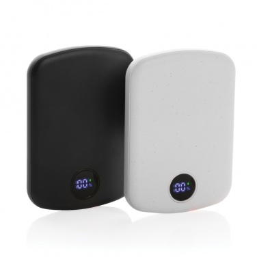 Logo trade advertising products image of: MagBoost RCS recycled plastic 5000 mah magnetic powerbank