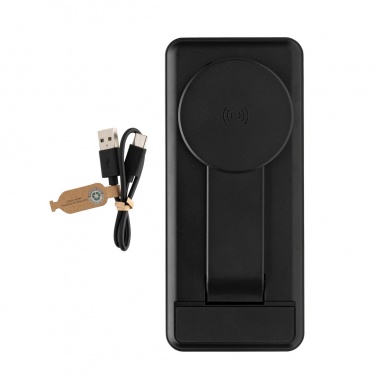 Logotrade promotional item image of: Fenwick RCS recycled plastic 10000mah  3 in 1 fast powerbank