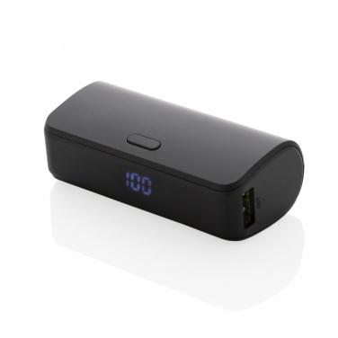 Logotrade promotional product picture of: FlashCharge RCS rplastic 5000 mah fast charge powerbank