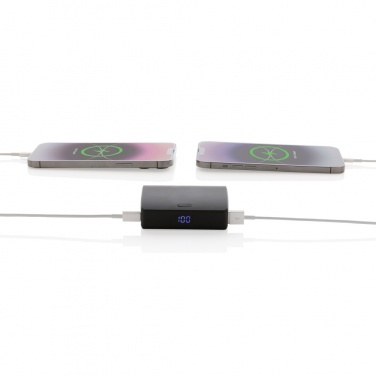 Logotrade promotional merchandise picture of: FlashCharge RCS rplastic 10000 mah fast charge powerbank