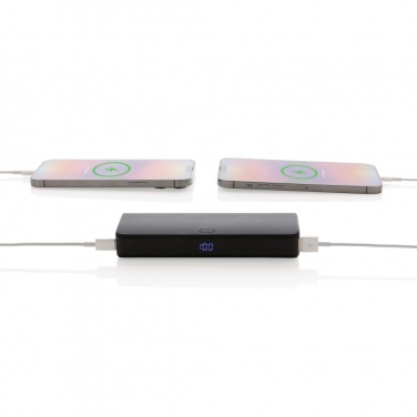 Logo trade corporate gifts image of: FlashCharge RCS rplastic 20000 mah fast charge powerbank