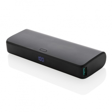 Logo trade promotional merchandise photo of: FlashCharge RCS rplastic 20000 mah fast charge powerbank