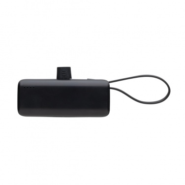 Logo trade promotional gifts picture of: Powerlink RCS rplastic 3000 mah powerbank USB C connector