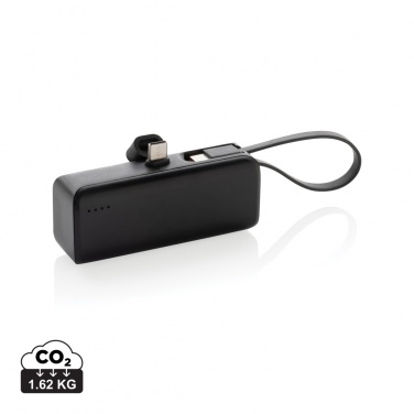 Logotrade advertising products photo of: Powerlink RCS rplastic 3000 mah powerbank USB C connector