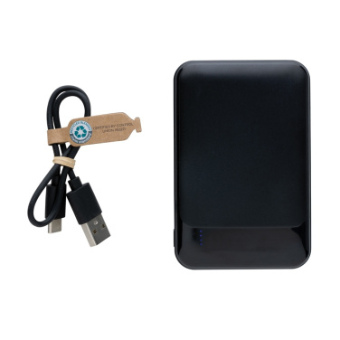 Logotrade promotional items photo of: RCS recycled plastic 5.000 mAh powerbank