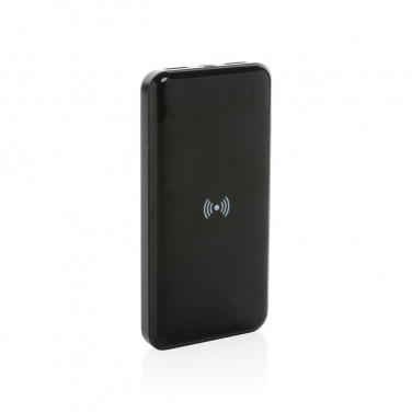 Logotrade promotional items photo of: RCS standard recycled plastic wireless powerbank