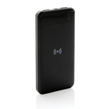 Logo trade business gift photo of: RCS standard recycled plastic wireless powerbank
