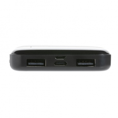 Logo trade promotional products picture of: RCS standard recycled plastic wireless powerbank
