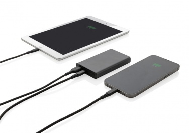 Logo trade promotional products picture of: Terra RCS recycled aluminium powerbank 5.000 mAh