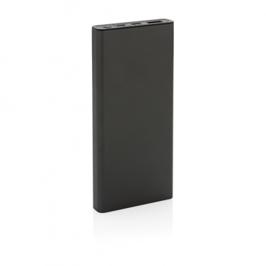 Logo trade business gifts image of: Terra RCS recycled 18W aluminium powerbank 10.000 mAh