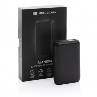 Logotrade promotional item picture of: Urban Vitamin Alameda 10.000 mAh 18W PD powerbank
