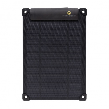 Logo trade promotional giveaways image of: Solarpulse rplastic portable solar panel 5W