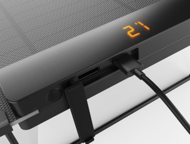 Logo trade promotional merchandise picture of: Solarpulse rplastic portable Solar panel 10W