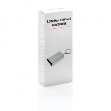 Logotrade promotional merchandise picture of: 1.000 mAh keychain powerbank