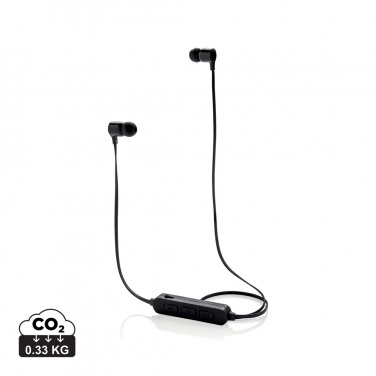 Logo trade business gifts image of: Light up logo wireless earbuds