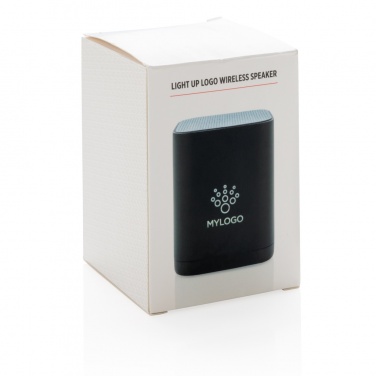 Logo trade promotional item photo of: Light up logo wireless speaker