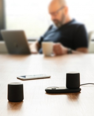 Logotrade business gifts photo of: Double induction charging speaker