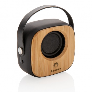 Logotrade promotional merchandise photo of: Bamboo 3W Wireless Fashion Speaker