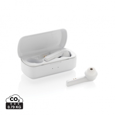 Logotrade promotional giveaway image of: Free Flow TWS earbuds in charging case