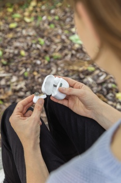 Logotrade promotional merchandise photo of: TWS earbuds in UV-C sterilising charging case