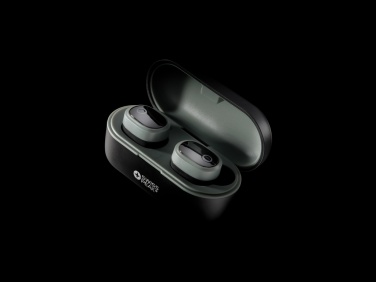 Logotrade promotional giveaway image of: Swiss peak TWS earbuds