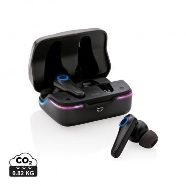 Logo trade promotional products image of: RGB gaming earbuds with ENC
