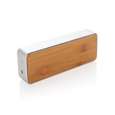 Logotrade business gift image of: Nevada Bamboo 3W wireless speaker
