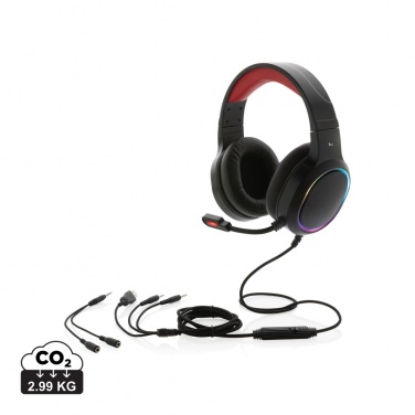 Logotrade promotional items photo of: RGB gaming headset