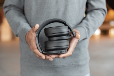 Logo trade promotional items image of: Urban Vitamin Palo Alto RCS rplastic headphone