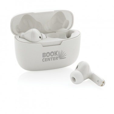 Logo trade promotional product photo of: RCS recycled plastic Liberty Pro wireless earbuds