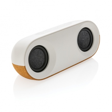 Logotrade business gifts photo of: Oregon RCS recycled plastic and cork 10W speaker