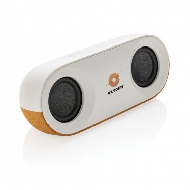 Logotrade business gifts photo of: Oregon RCS recycled plastic and cork 10W speaker