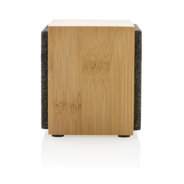 Logotrade promotional giveaway image of: Wynn 5W bamboo wireless speaker
