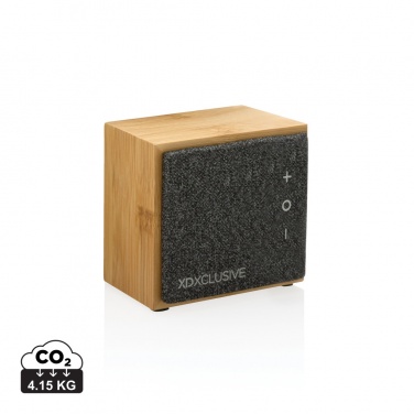 Logo trade promotional items image of: Wynn 5W bamboo wireless speaker