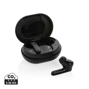 Logotrade promotional merchandise image of: RCS standard recycled plastic TWS earbuds