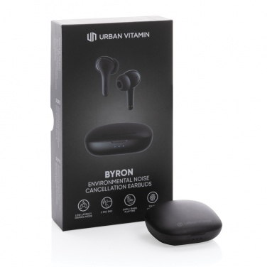 Logo trade promotional items image of: Urban Vitamin Byron ENC earbuds