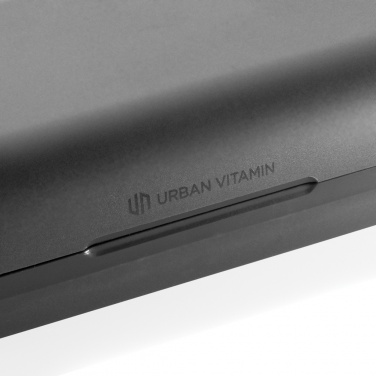 Logo trade promotional giveaway photo of: Urban Vitamin Pacifica RCS rplastic earbuds