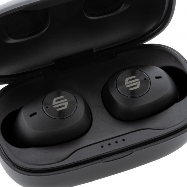 Logo trade promotional merchandise photo of: Urban Vitamin Palm Springs RCS rplastic ENC earbuds