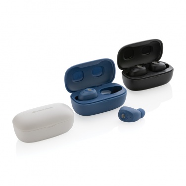 Logo trade promotional item photo of: Urban Vitamin Palm Springs RCS rplastic ENC earbuds