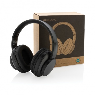 Logo trade corporate gifts picture of: Terra RCS recycled aluminium wireless headphone
