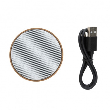 Logotrade promotional item picture of: Cork 3W wireless speaker