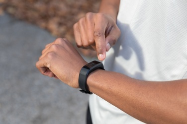 Logotrade promotional giveaway image of: RCS recycled TPU Sense Fit with heart rate monitor