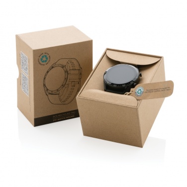 Logo trade advertising product photo of: RCS recycled TPU Fit Watch round